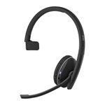 EPOS I SENNHEISER ADAPT 231 - ADAPT 200 Series - headset - on-ear - Bluetooth - wireless - USB-C via Bluetooth adapter - black - Certified for Microsoft Teams, Optimised for UC