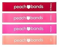 Peach Bands Resistance Bands Set - Exercise Workout Booty Bands for Legs and Glutes