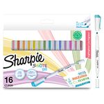 Sharpie S-Note Duo Highlighters | Dual Ended Pastel Creative Markers | Bullet & Chisel Tip for Highlighting, Drawing, Journaling & More | 16 Count