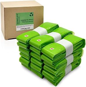 Greenland Biodegradable Diaper Pail Refill Foil for Diaper Genie & Munchkin 9-Pack