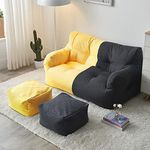 Lazy Sofas Cover Bean Bag Chair w/F