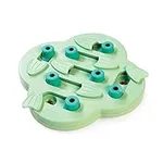 Nina Ottosson by Outward Hound Puppy Hide N' Slide Green Interactive Treat Puzzle Dog Toy