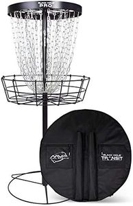 MVP Disc Sports Black Hole Pro 24 Chain Disc Golf Basket with Transit Bag