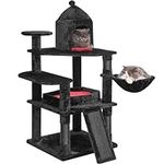 BEWISHOME Gothic Cat Tree with Coff