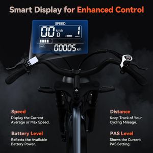 X50 20'' Fat Tire Electric Bike for Adults – 48V 17Ah, 250W, 7-Speed, Removable Battery, LCD Display