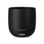 Ember Temperature Control Smart Cup, 6 oz, Black, 1.5-hr Battery Life - App Controlled Heated Coffee Cup, Ideal for Espresso-Based Drinks such as Cappuccinos, Cortados, and Flat Whites