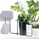 LETPOT Automatic Watering System for Potted Plants, [New Wi-Fi & App Control] Drip Irrigation Kit System, Smart Plant Watering Devices for Indoor Outdoor（Grey)