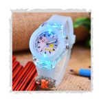 Shocknshop Silicone 3D Flying Sheep Children Kids Girls Multi Color Analog Led Lights Watch for Girls Kids Watch Gift Birthday Baby Girl Watch Suitable Girls of Age 3-13 Years (Blue Sheep)
