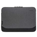 Targus Cypress Sleeve Computer Cover with EcoSmart Designed for Business Traveler and School fit up to 13-14-Inch Laptop/Notebook, Gray (TBS64602GL)