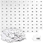 Juvale 100 Pieces Blank Puzzles to 