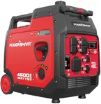 PowerSmart Super Quiet 4500-Watt Portable Inverter Generator with CO Sensor, Electric Start, 120V 30A RV Ready, Parallel Capable, Eco-Model, Wheel Handle Kit, Engine Oil Included, CARB Compliant