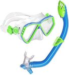 U.S. Divers Junior Regal Mask and Laguna Snorkel, Fun Blue