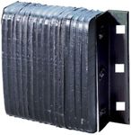 Durable Corporation B612-18-P1 Standard Laminated Dock Bumper, Flat Plate One Side 6-Inches Thick x 12-Inches Height x 14-Inches Rubber Surface, 17.2- Inches Overall