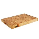 John Boos Reversible Chopping Block in End Grain Construction, 24 by 18 by 2.25", Maple