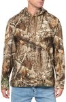 Realtree Men's Performance Hooded Fleece Sweatshirt, Realtree Edge, X-Large