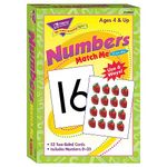 Trend Enterprises Numbers 0-25 Match Me Cards