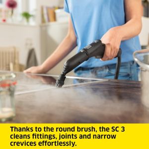 Kärcher SC 3 EasyFix Steam Cleaner – Compact Home Steam Cleaning