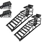 2 Pack Hydraulic Car Ramps 5T 10000