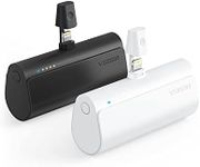 2 Packs of 5000mAh Small Portable C