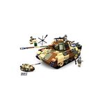 Sluban M38-B0859 Wii-Medium Tank 2in1, Mehrfarbig