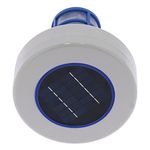 Cocoarm Solar Pool Ionizer Swimming Pool Cleaner, with Solar Panel for Outdoor Ponds SPAs Fountains No Needed High Efficiency ABS+Steel Wire 16x16x16cm 742g