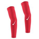 Nike Youth Pro Dri-fit 4.0 Arm Sleeves - 1 Pair (Red) - One Size Fits All