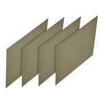 sourcing map Microwave Oven Waveguide Cover Mica Repairing Plate Oven Sheet Board for Kitchen 150x150x0.15mm, Pack of 4