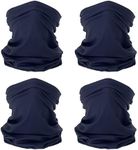 uxcell Neck Gaiter, 4 Pack Breathab