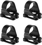 LNJBABAO 4 Pack Snorkel Clip Universal Plastic 25mm Snorkel Holder Snorkel Retainer Air Tube Keeper for Scuba Diving Snorkeling Equipment