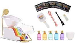 Rainbow High Salon Playset with Washable Foam Rainbow Hair Colour for Kids and Dolls - Doll Not Included