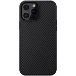 Nillkin Case for Apple iPhone 13 Pro (6.1" Inch) Synthetic Aramid Carbon Fiber Tough Waterproof Light Weight Black Color