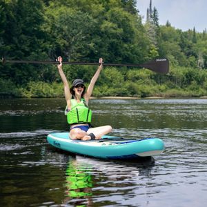 Baudelio Inflatable Stand Up Paddle Board 10’6 – Non-Slip, Ultra-Light, with Backpack & Pump
