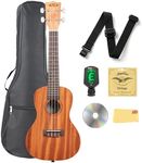 Kala KA-15C Satin Mahogany Concert 