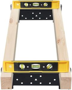 Touri Chainsaw Mill Rail Guide Metal Bracket Logging Tools Used with Saw Mill (Lumber not Included), A Pair
