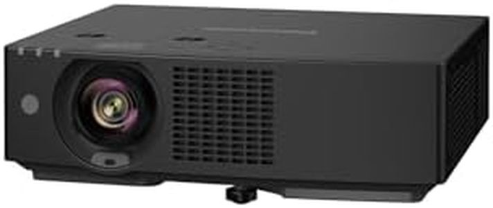Panasonic PT-VMZ82BEJ Beamer mit ultraleichtem Hochleistungs-Setup, maximaler Montagemöglichkeit und 8000 Lumen in schwarz