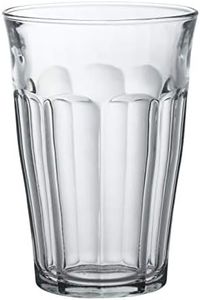 Duralex Tempered Glass, Made In France Picardie Clear Tumbler, Set of 6, 12.62 oz.