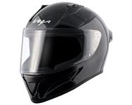 Vega Bolt Full Face Helmet Black, Size:M(57-58 cm)