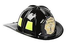 Aeromax Black Fire Chief Helmet
