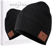 BORAYDA Merino Wool Bluetooth Beani