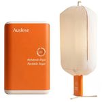 Auslese® Mini Portable Electric Clothes Dryer Book Style Foldable 300W Low Power Compact Dryer for Baby Clothes Socks Innerwear Delicates Travel Apartment Dorm Small Space