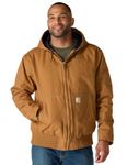 Carhartt Men's Loose Fit Washed Duck Insulated Active Jac, Carhartt® Brown, M