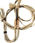 Steer Rope Riding Rope Right/Left-Hand Length with Knot 10′ 6″ High Strength |Polypropylene Rope| Rope Knots| Steer Riding Rope Comfortable and Durable