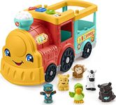 Fisher-Price Little People Toddler Learning Toy Big ABC Animal Train with Smart Stages & 6 Figures for Pretend Play Kids Ages 1+ Years​