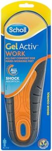 Scholl GelActiv Work Shoe Insoles - Men Size 7-12 - 1 Pair