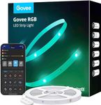 Govee LED Light 15M, Bluetooth LED Strip Lights App Control, 64 Scenes and Music Sync Lights for Bedroom, Room, DIY Home Decoration, 1 Roll of 15M