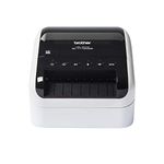 Brother QL-1110NWB Label Maker, Wireless/USB 2.0/Network/Bluetooth, Shipping & Barcode Label Printer, Desktop, Up to 4 inch Wide Labels, Includes 41 x Large Shipping Labels & 62mm Continuous Tape Roll