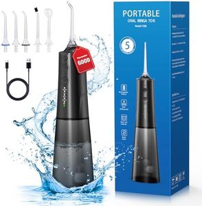 Tovendor Water Flosser Cordless Dental Pick for Teeth Clean, Professional Cordless Water Dental Flosser