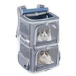 Groxkox Double Cat Carrier for 2 Ca