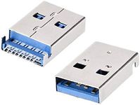 uxcell 10PCS USB 3.0 Type A Male So