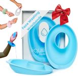 Liquilinks - LiquiBands Silicone Wrist Bands for Washing Face - Spa Face Wash Wristbands That Keep You Dry - 1 Pair of Wrist Water Guards - Essential Beauty Accessory for Teen Girls Sky Blue